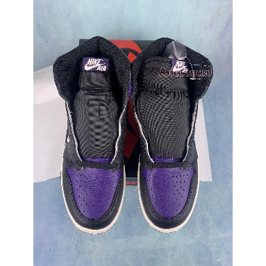 Air Jordan 1 Retro High OG Court Purple 555088-501-3 Court Purple/Sail-Black Mens Womens Shoes