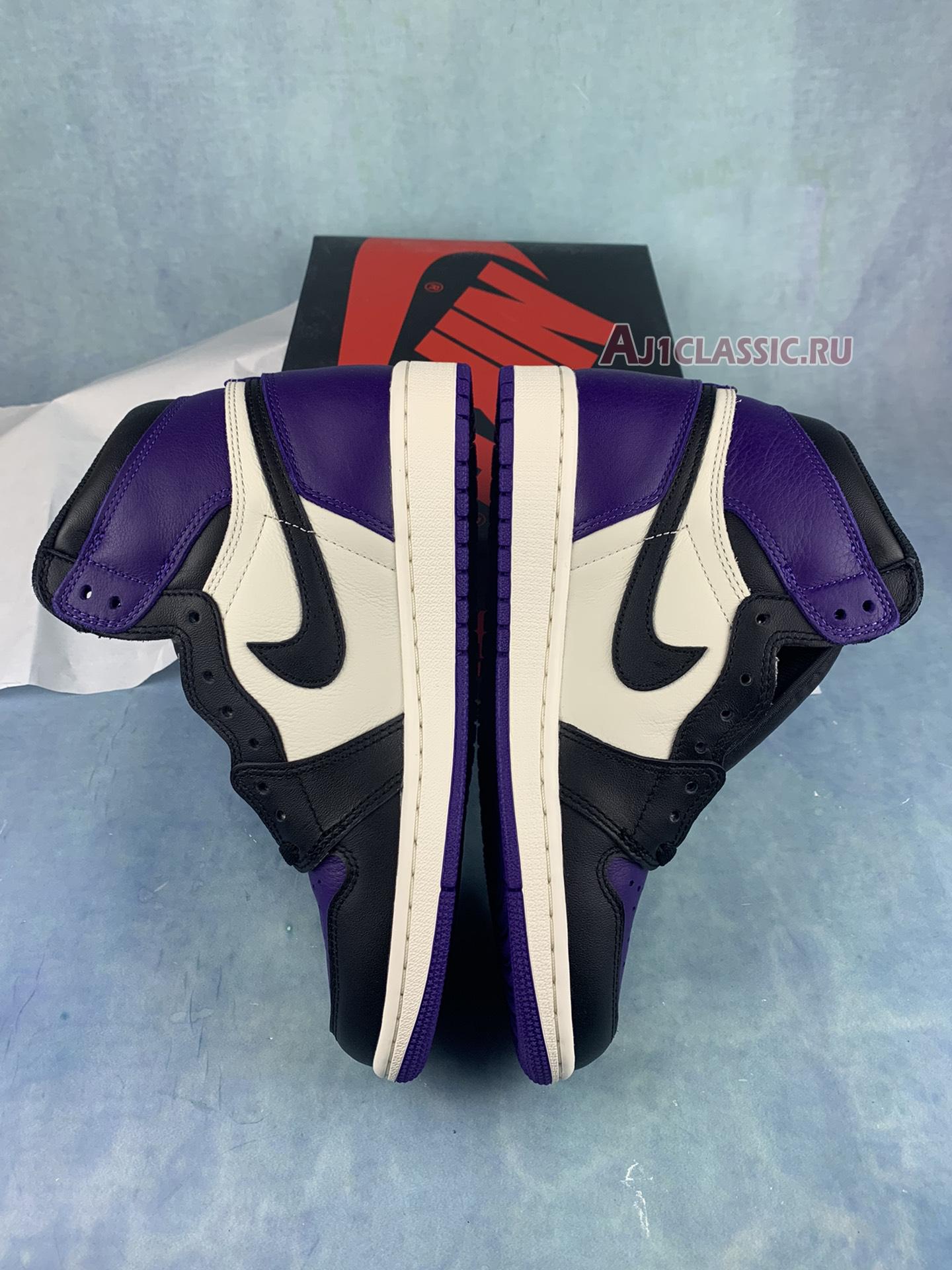 New Air Jordan 1 Retro High OG "Court Purple" 555088-501-3 Shoes