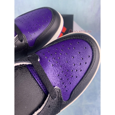 Air Jordan 1 Retro High OG Court Purple 555088-501-3 Court Purple/Sail-Black Mens Womens Shoes