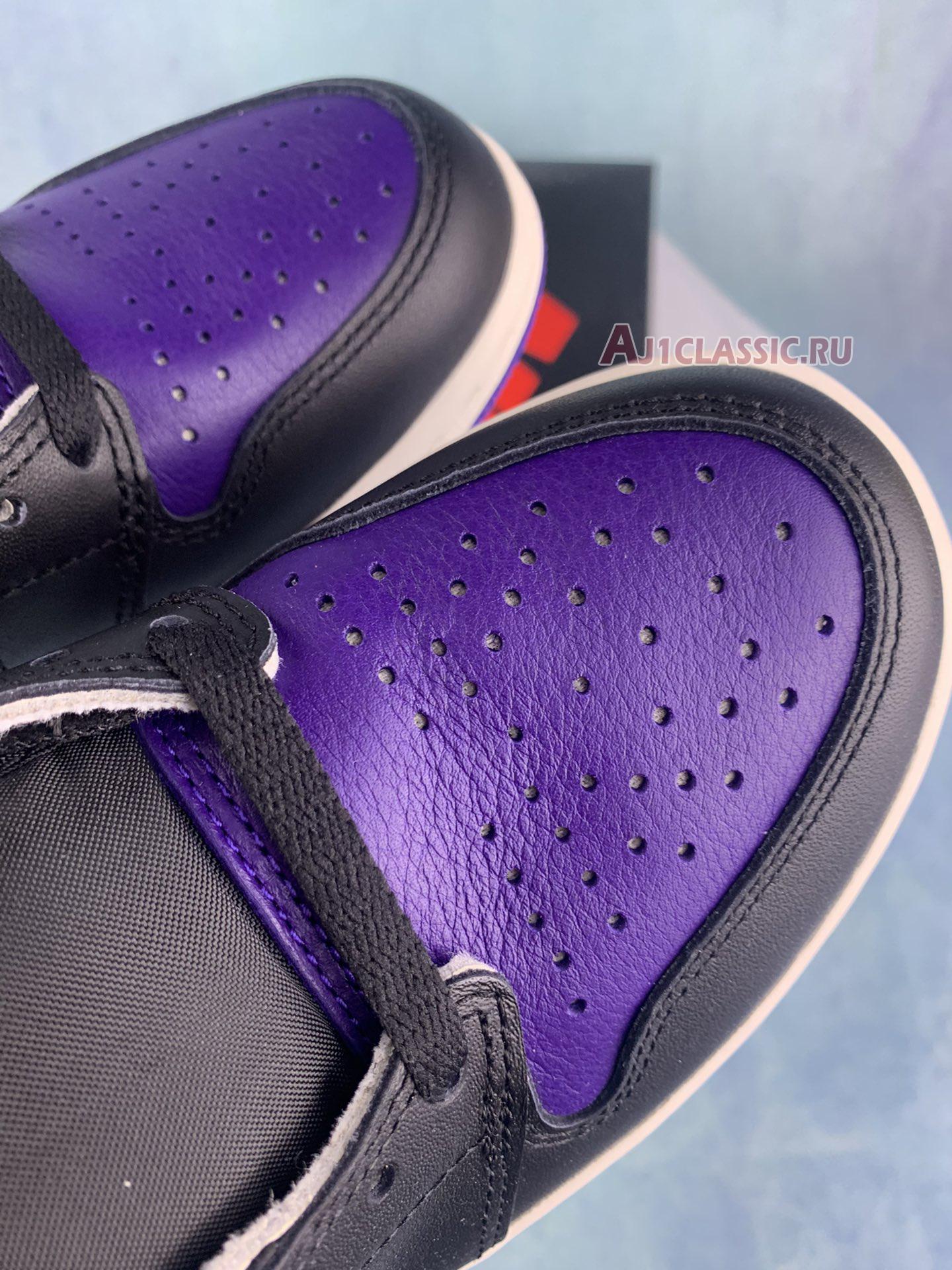 New Air Jordan 1 Retro High OG "Court Purple" 555088-501-3 Shoes