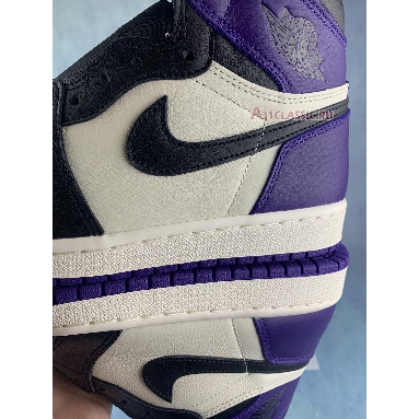 Air Jordan 1 Retro High OG Court Purple 555088-501-3 Court Purple/Sail-Black Sneakers