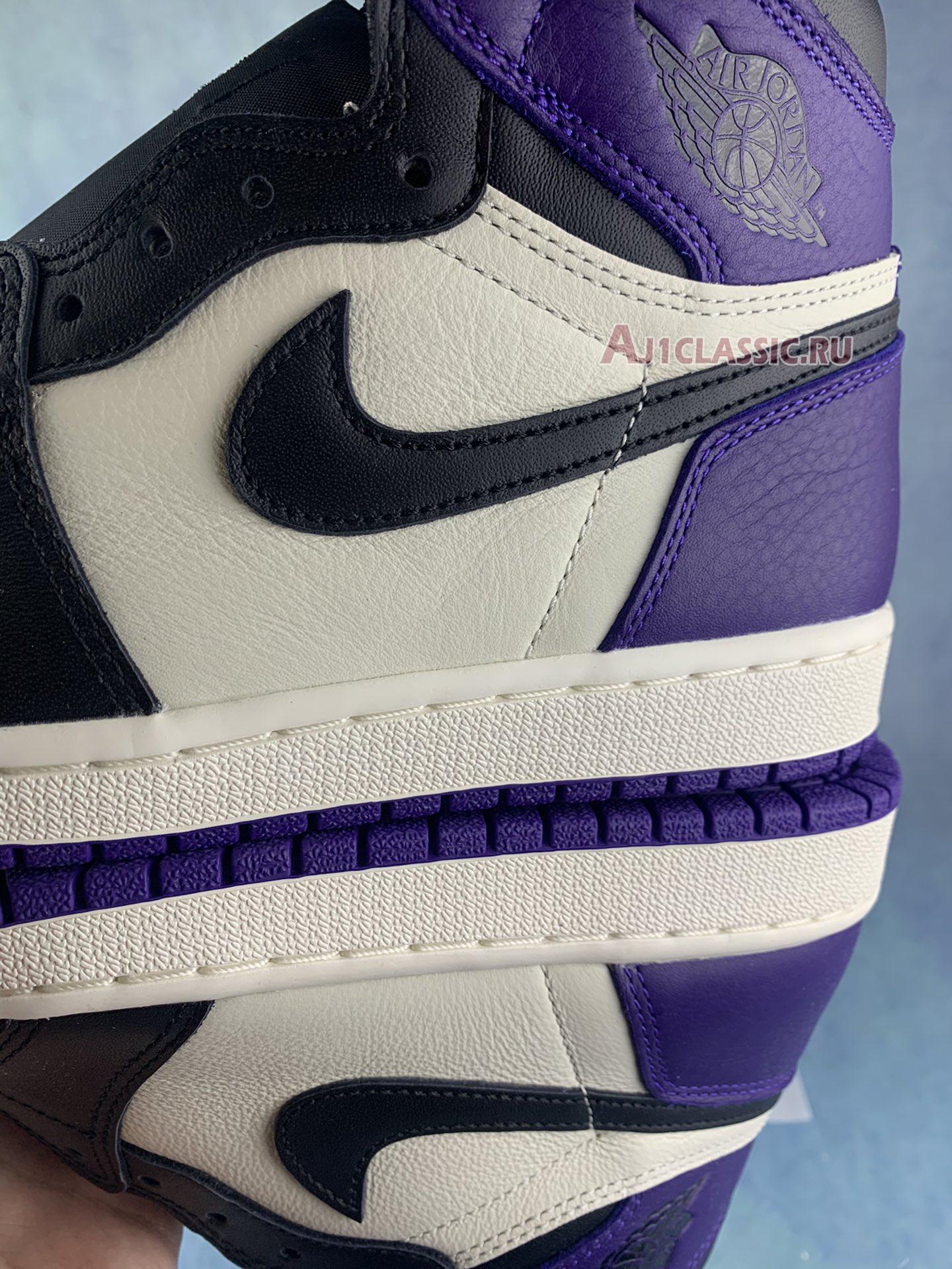 Air Jordan 1 Retro High OG "Court Purple" 555088-501-3