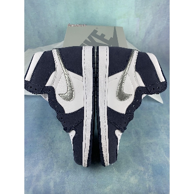 Air Jordan 1 Retro High CO.JP Midnight Navy DC1788-100-2 White/Midnight Navy/Metallic Silver Sneakers