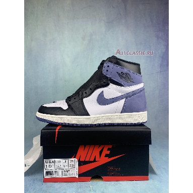 Air Jordan 1 Retro High Blue Moon 555088-115-3 Summit White/Blue Moon-Black Sneakers