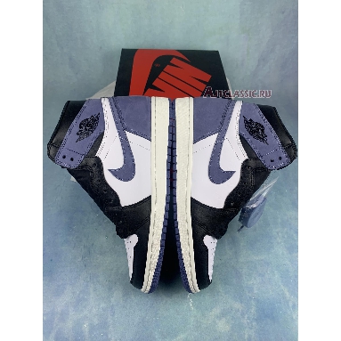 Air Jordan 1 Retro High Blue Moon 555088-115-3 Summit White/Blue Moon-Black Sneakers