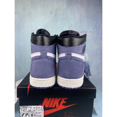 Air Jordan 1 Retro High Blue Moon 555088-115-3 Summit White/Blue Moon-Black Mens Womens Shoes