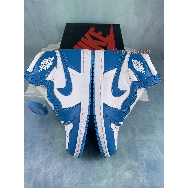 Air Jordan 1 Retro High OG UNC 555088-117-2 White/Dark Powder Blue Sneakers