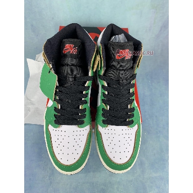 Air Jordan 1 Retro High OG Lucky Green DB4612-300-2 Lucky Green/White/Sail/Black Mens Womens Shoes