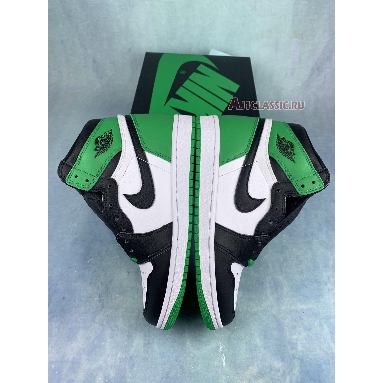 Air Jordan 1 Retro High OG Lucky Green DZ5485-031 Black/Lucky Green-White Mens Womens Shoes