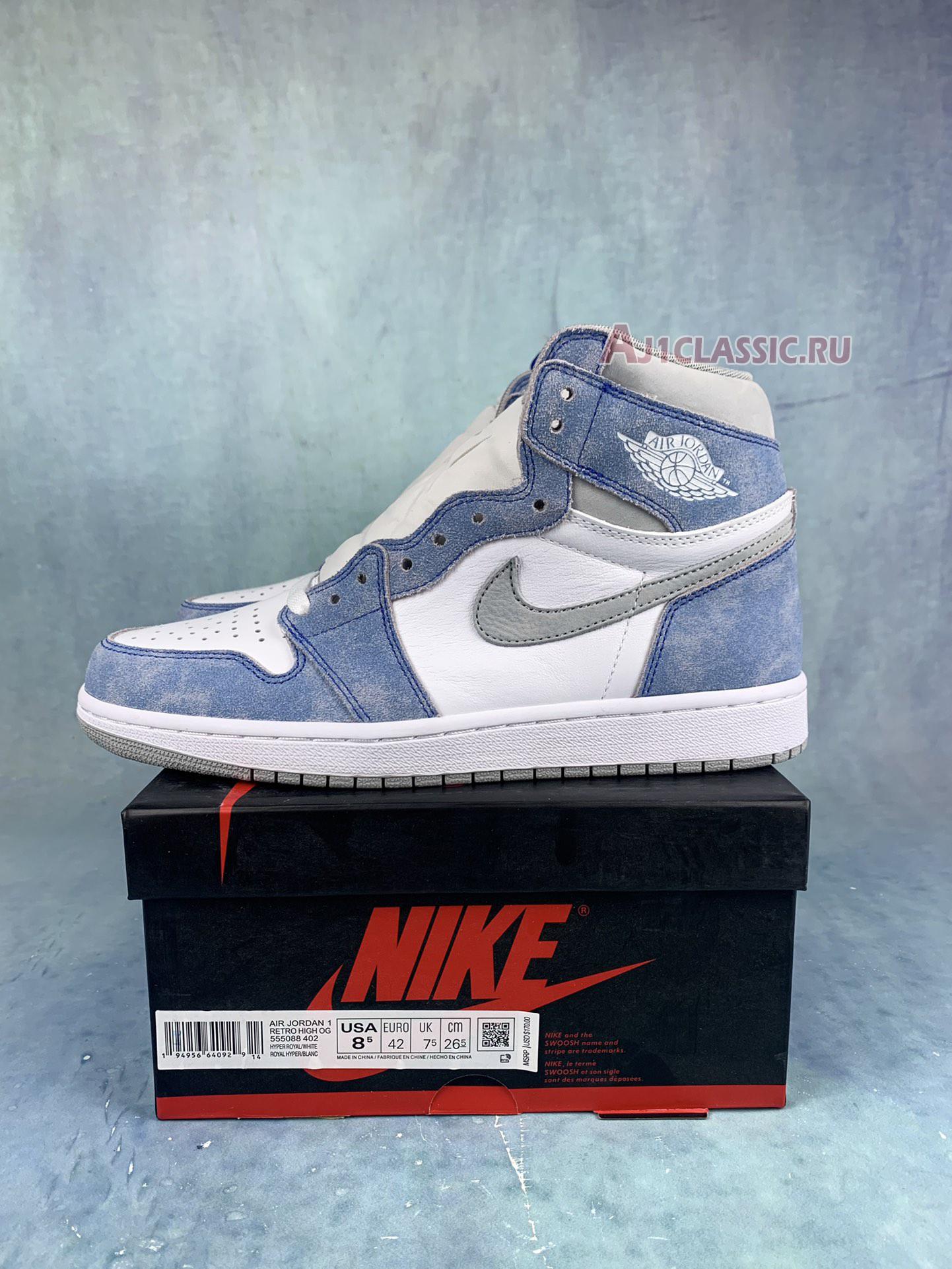 Air Jordan 1 Retro High OG "Hyper Royal" 555088-402-2