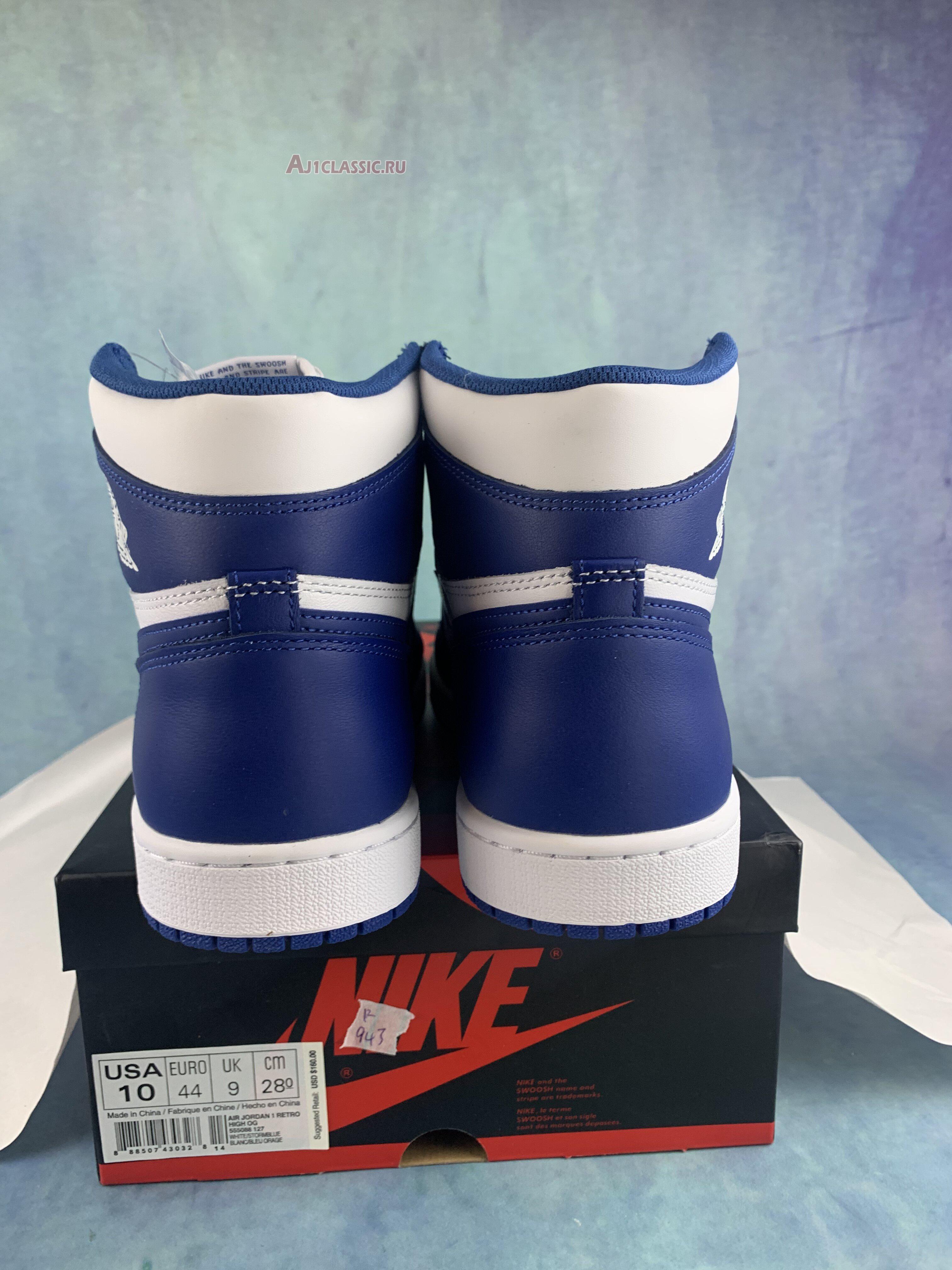 Air Jordan 1 Retro High OG "Storm Blue" 555088-127-2