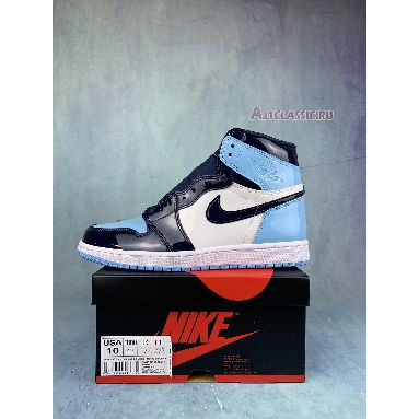 Air Jordan 1 Retro High OG Blue Chill CD0461-401-2 Obsidian/Blue Chill-White Sneakers