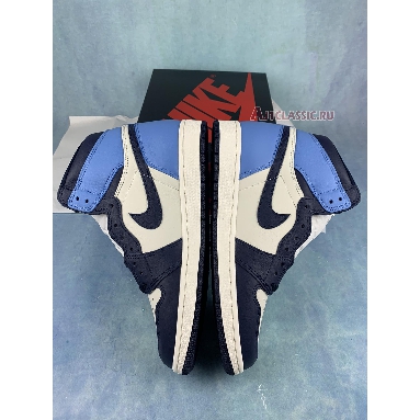 Air Jordan 1 Retro High OG Obsidian 555088-140-2 Sail/Obsidian/University Blue Sneakers