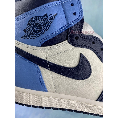 Air Jordan 1 Retro High OG Obsidian 555088-140-2 Sail/Obsidian/University Blue Sneakers