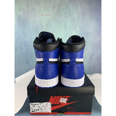 Fragment Design x Air Jordan 1 Retro High OG 716371-040-2 Black/Sport Royal/White Mens Womens Shoes