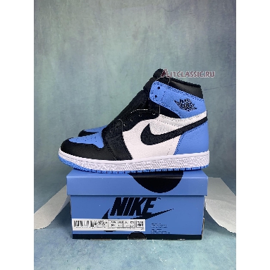 Air Jordan 1 Retro High OG UNC Toe DZ5485-400 University Blue/Black/White Sneakers