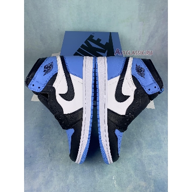 Air Jordan 1 Retro High OG UNC Toe DZ5485-400 University Blue/Black/White Sneakers