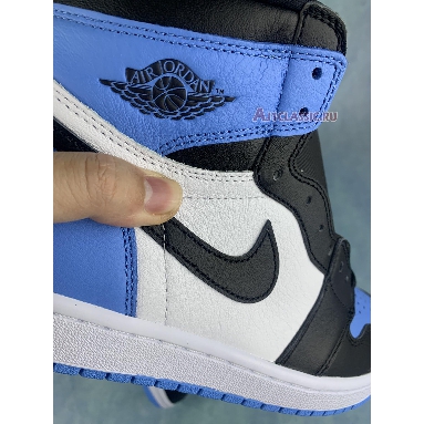 Air Jordan 1 Retro High OG UNC Toe DZ5485-400 University Blue/Black/White Sneakers