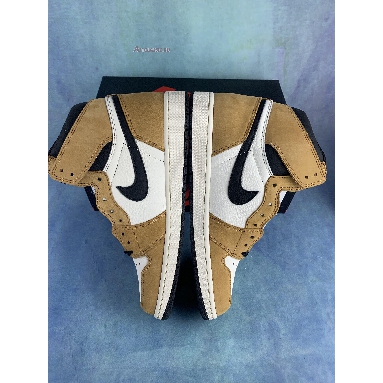 Air Jordan 1 Retro High OG Rookie of the Year 555088-700-2 Gold Harvest/Black-Sail Sneakers