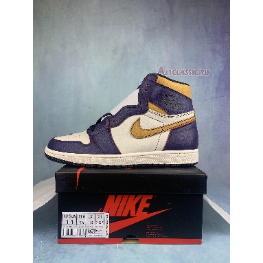 Nike SB x Air Jordan 1 LA to Chicago CD6578-507-2 Court Purple/Sail-University Gold-Black Mens Womens Shoes