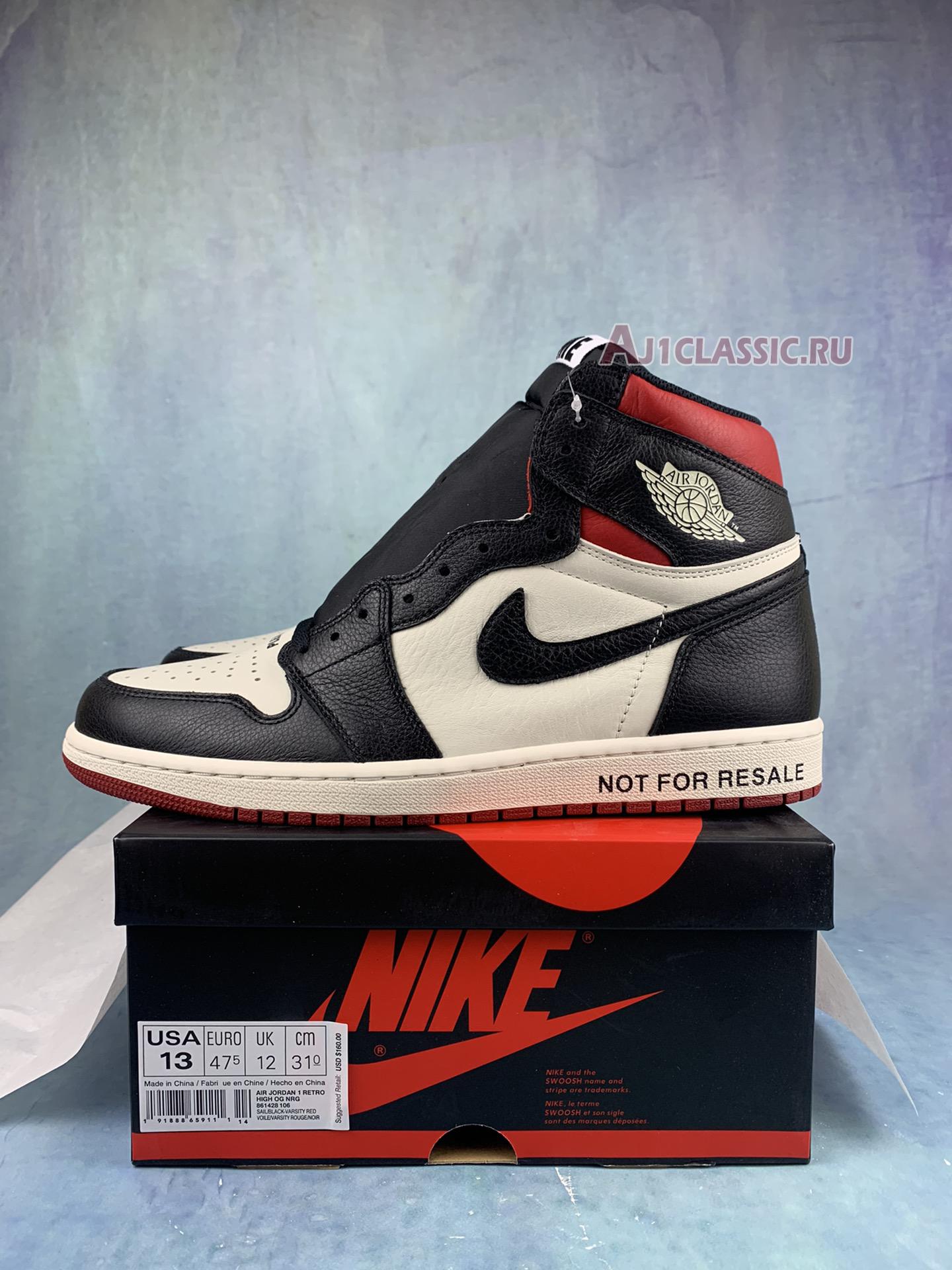 New Air Jordan 1 Retro High OG "Not For Resale" 861428-106-3 Shoes