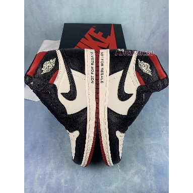 Air Jordan 1 Retro High OG Not For Resale 861428-106-3 Sail/Black-Varsity Red Sneakers