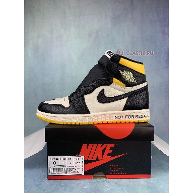 Air Jordan 1 Retro High OG NRG Not For Resale 861428-107-2 Sail/Black-Varsity Maize Sneakers