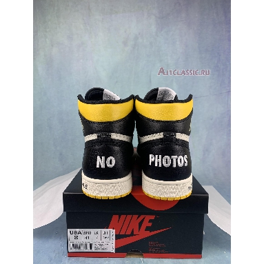 Air Jordan 1 Retro High OG NRG Not For Resale 861428-107-2 Sail/Black-Varsity Maize Sneakers