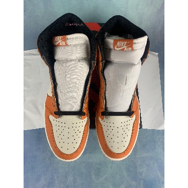 Air Jordan 1 Retro High OG Shattered Backboard Away 555088-113-2 Sail/Black-Starfish Sneakers