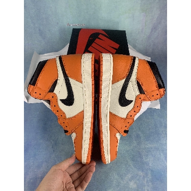 Air Jordan 1 Retro High OG Shattered Backboard Away 555088-113-2 Sail/Black-Starfish Sneakers