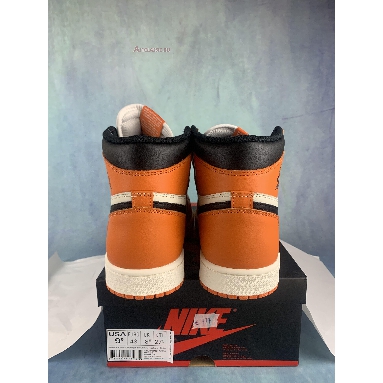 Air Jordan 1 Retro High OG Shattered Backboard Away 555088-113-2 Sail/Black-Starfish Sneakers