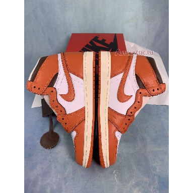 Air Jordan 1 High OG Starfish DO9369-101-2 White/Starfish/Cacao Wow/Sail Mens Womens Shoes