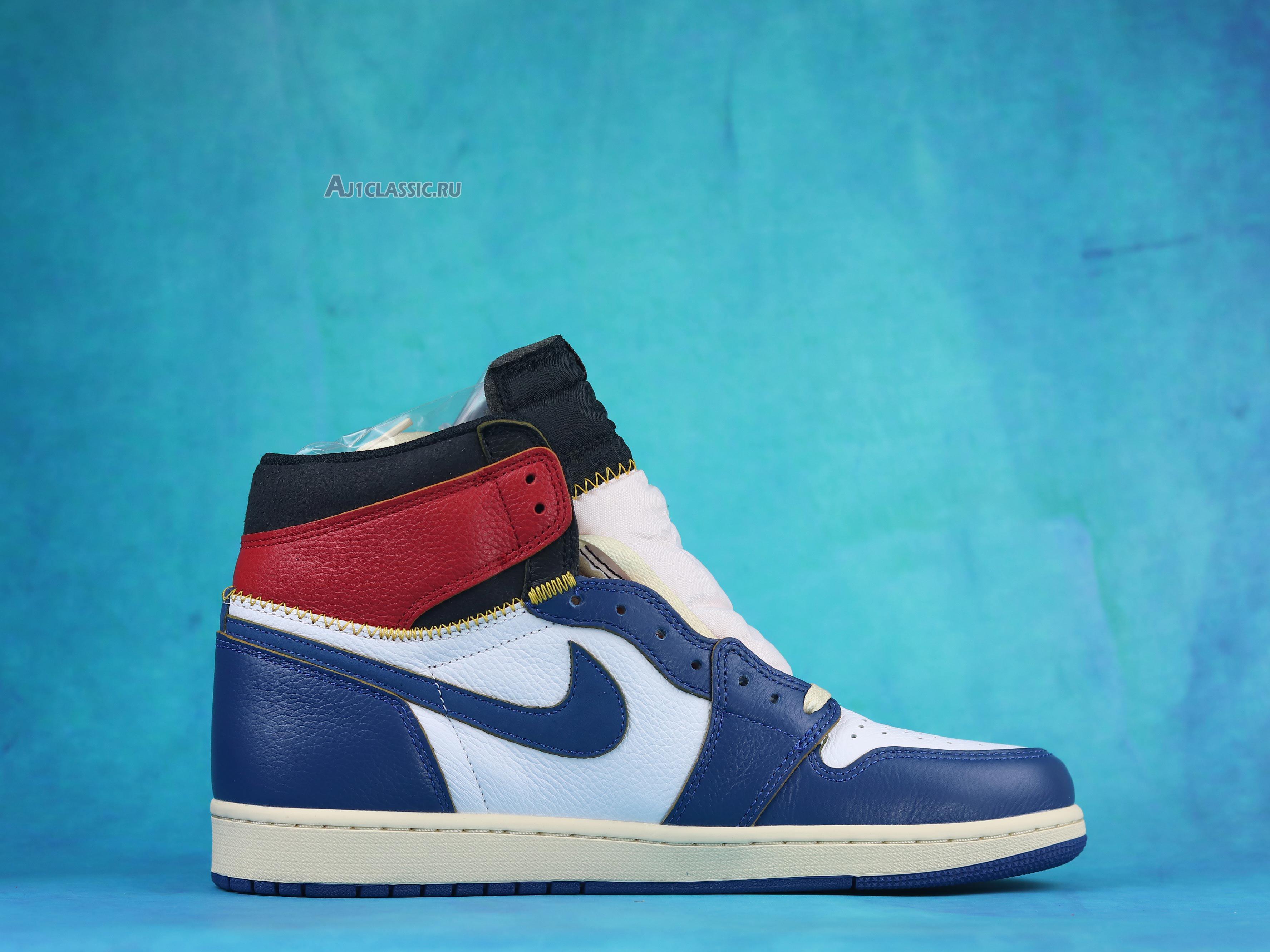 New Union LA x Air Jordan 1 Retro High NRG "Storm Blue" BV1300-146-2 Shoes