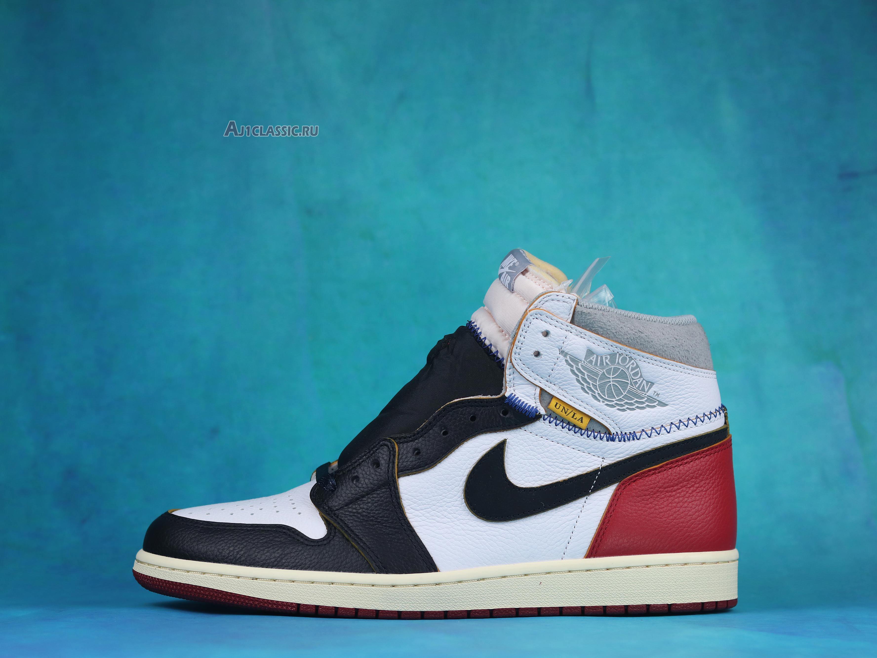 New Union LA x Air Jordan 1 Retro High NRG "Black Toe" BV1300-106-2 Shoes