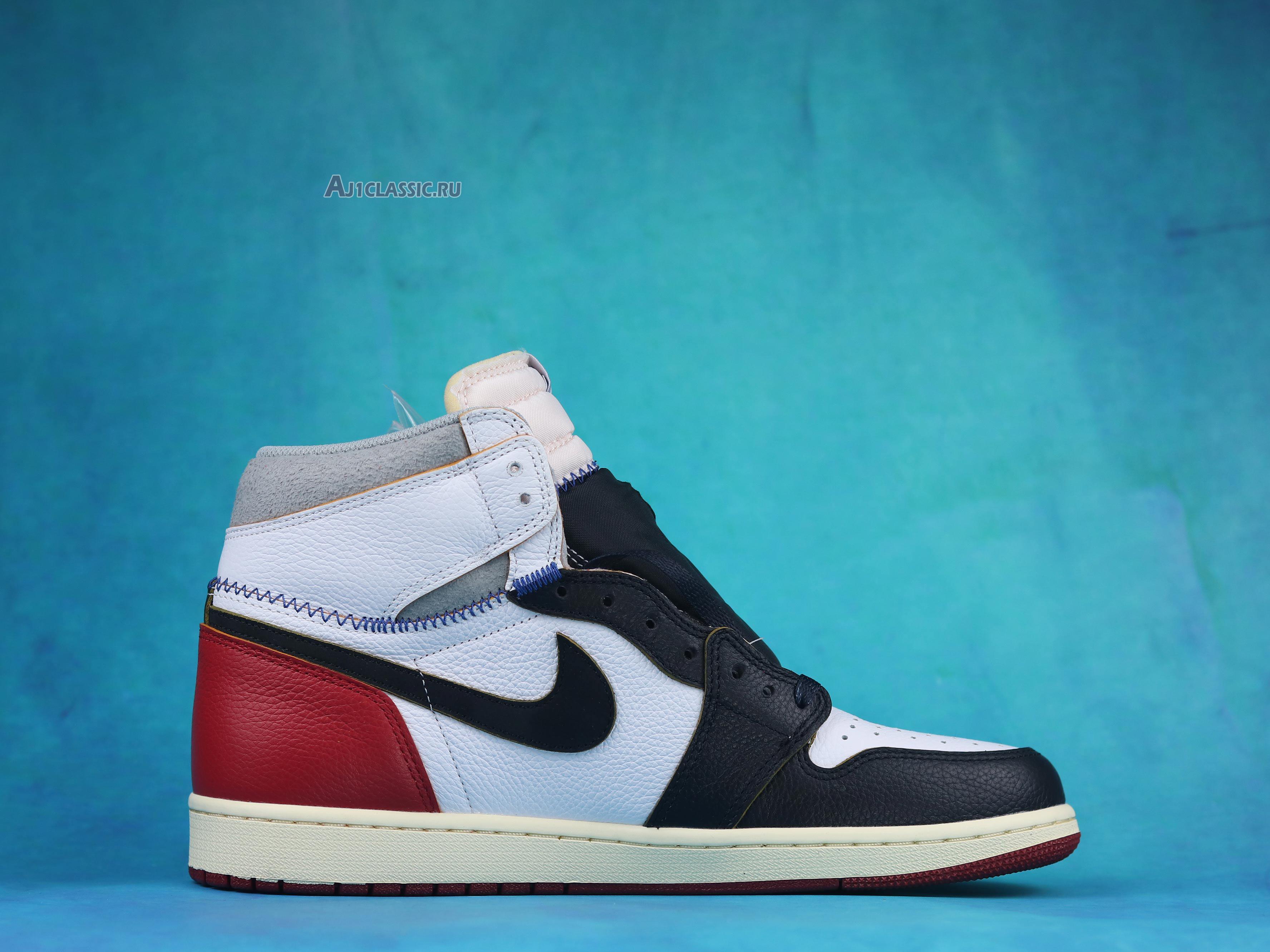 New Union LA x Air Jordan 1 Retro High NRG "Black Toe" BV1300-106-2 Shoes