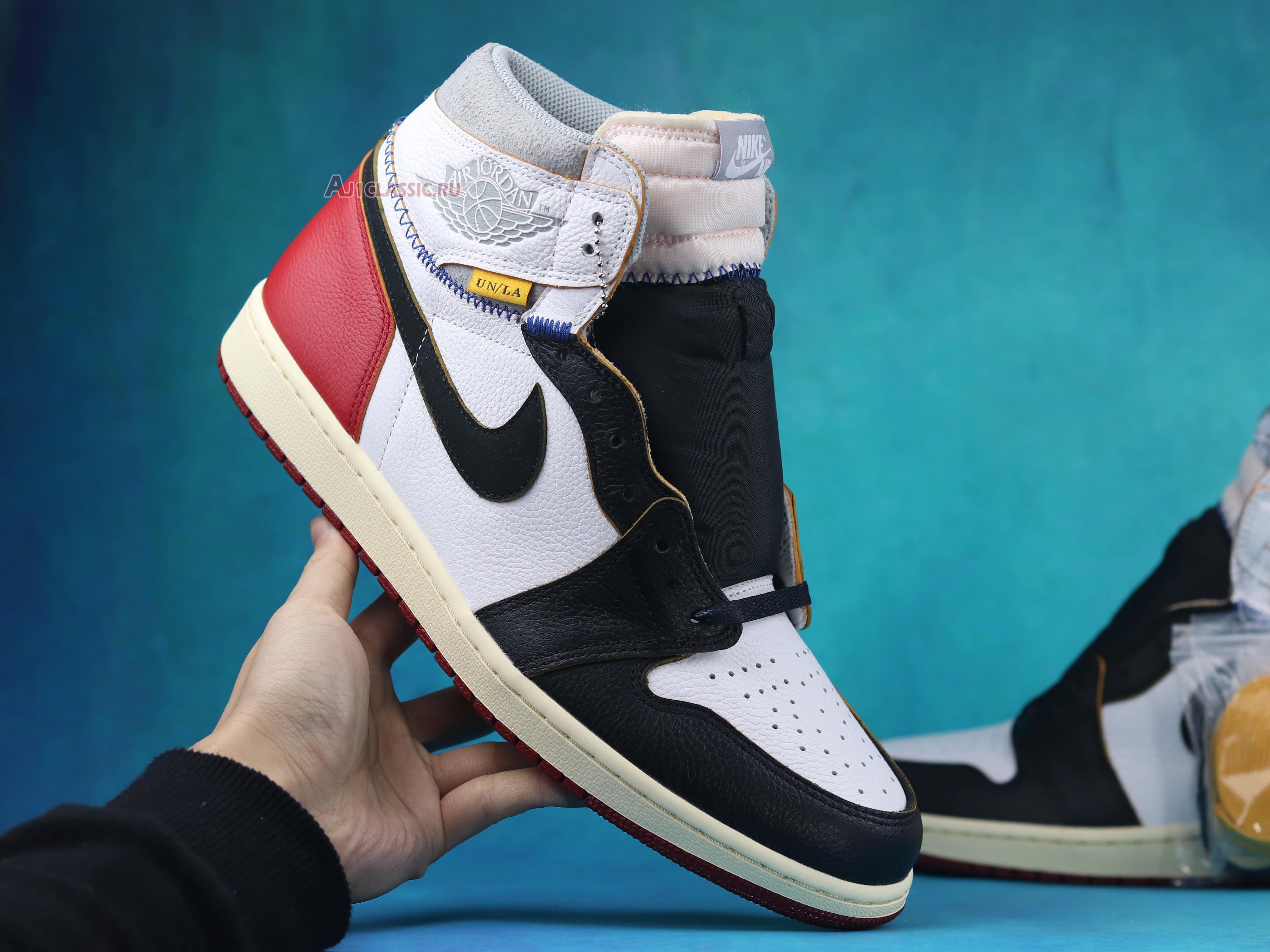 New Union LA x Air Jordan 1 Retro High NRG "Black Toe" BV1300-106-2 Shoes