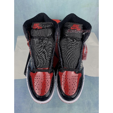 Air Jordan 1 Retro High OG Patent Bred 555088-063-2 Black/White/Varsity Red Sneakers