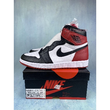 Air Jordan 1 Retro High OG Black Toe 555088-125-3 Black/White-Varsity Red Sneakers