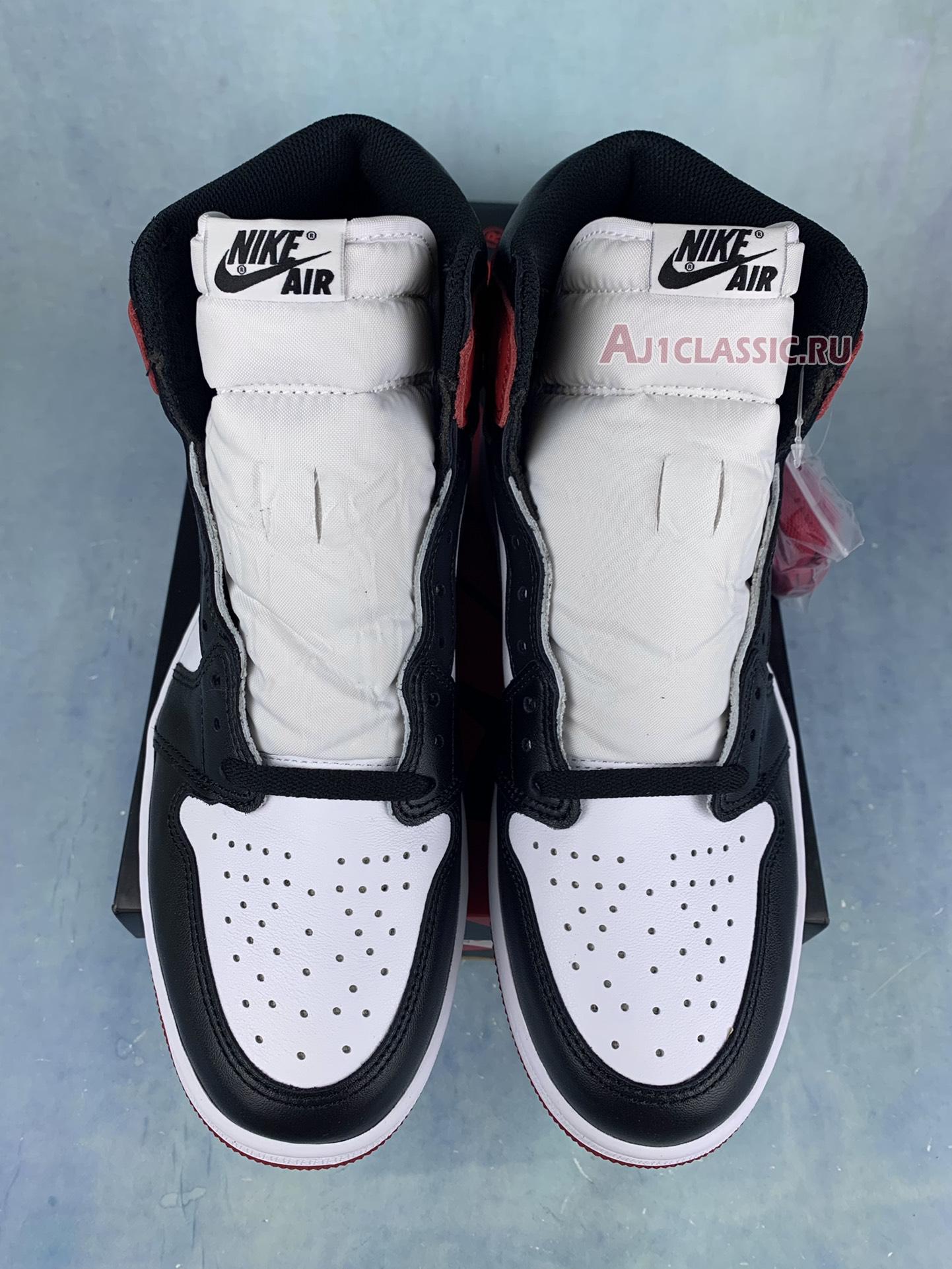 New Air Jordan 1 Retro High OG "Black Toe" 555088-125-3 Shoes