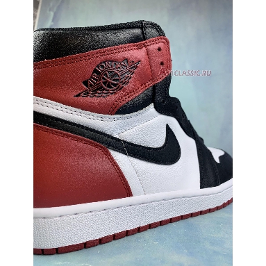 Air Jordan 1 Retro High OG Black Toe 555088-125-3 Black/White-Varsity Red Sneakers