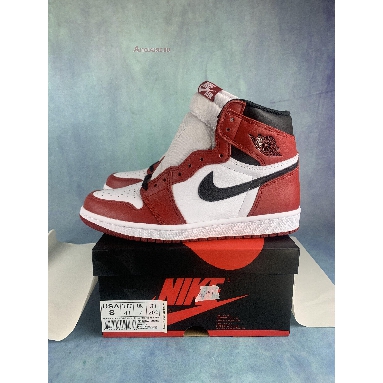 Air Jordan 1 Retro High OG Chicago 555088-101-2 White/Black/Varsity Red Sneakers