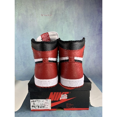 Air Jordan 1 Retro High OG Chicago 555088-101-2 White/Black/Varsity Red Mens Womens Shoes