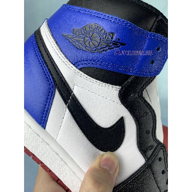 Air Jordan 1 Retro High OG Top 3 555088-026-2 Black/Varsity Red-Varsity Royal Sneakers