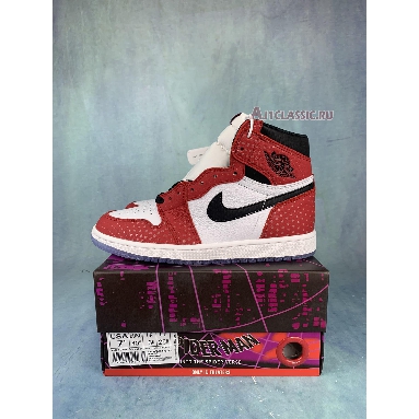 Marvel x Air Jordan 1 Retro High OG Origin Story Special Box 555088-602-3 Gym Red/White/Black/Photo Blue Sneakers