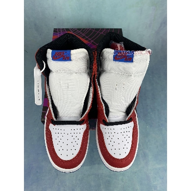 Marvel x Air Jordan 1 Retro High OG Origin Story Special Box 555088-602-3 Gym Red/White/Black/Photo Blue Mens Womens Shoes