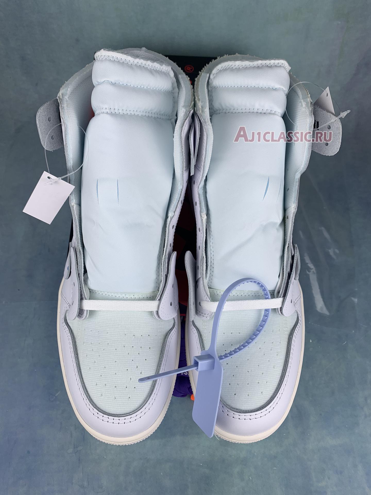 Off-White x Air Jordan 1 Retro High OG "White" AQ0818-100-3