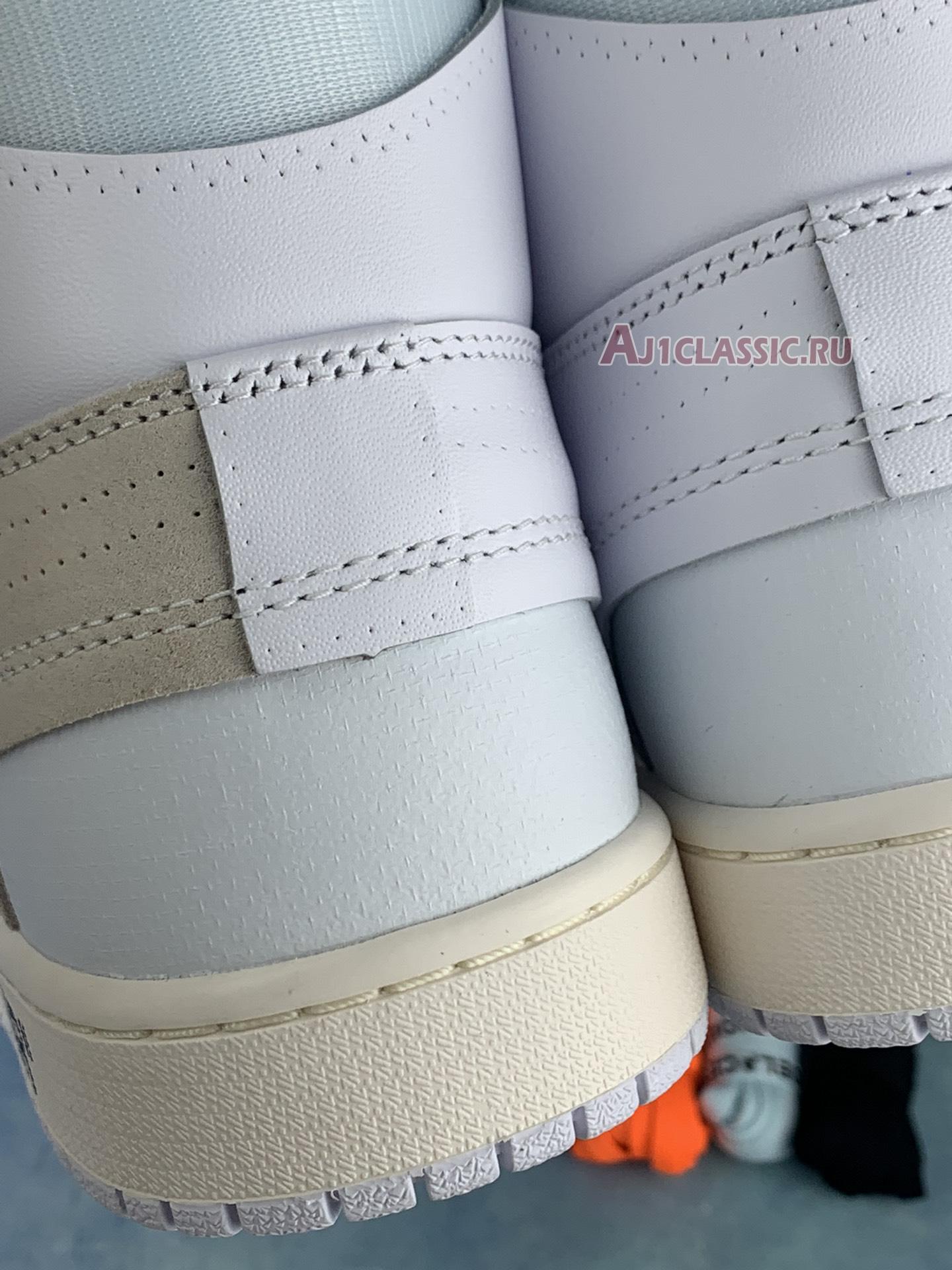 New Off-White x Air Jordan 1 Retro High OG "White" AQ0818-100-3 Shoes