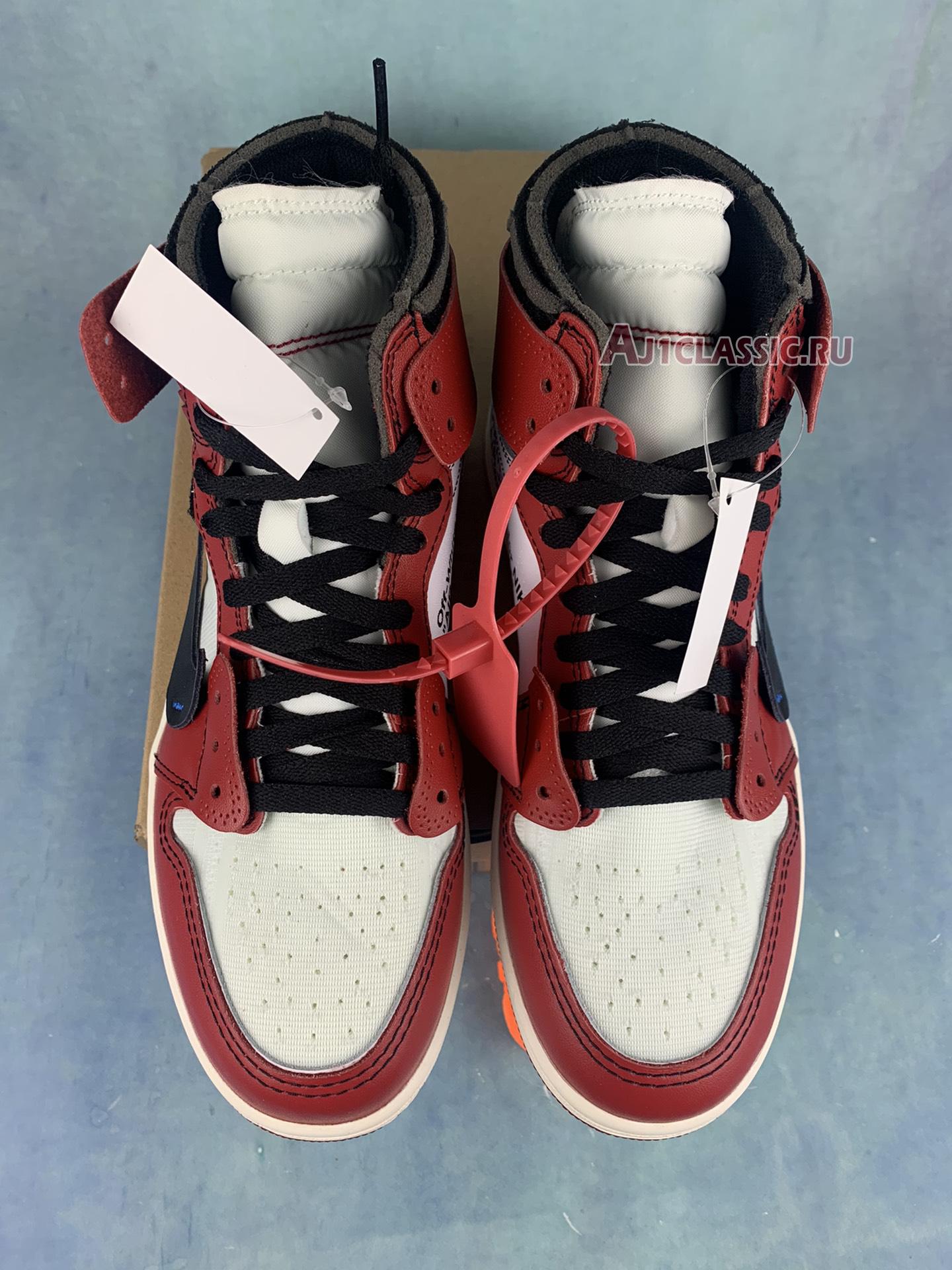 New Off-White x Air Jordan 1 Retro High OG "Chicago" AA3834-101-2 Shoes