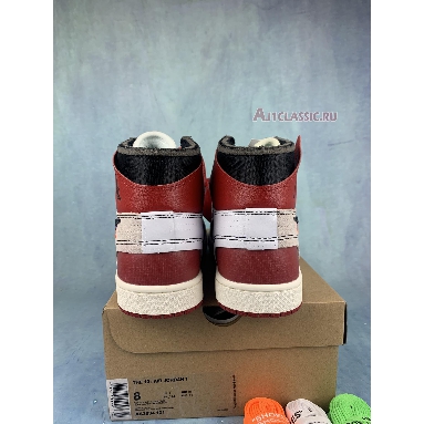 Off-White x Air Jordan 1 Retro High OG Chicago AA3834-101-2 White/Black-Varsity Red-Black Mens Womens Shoes