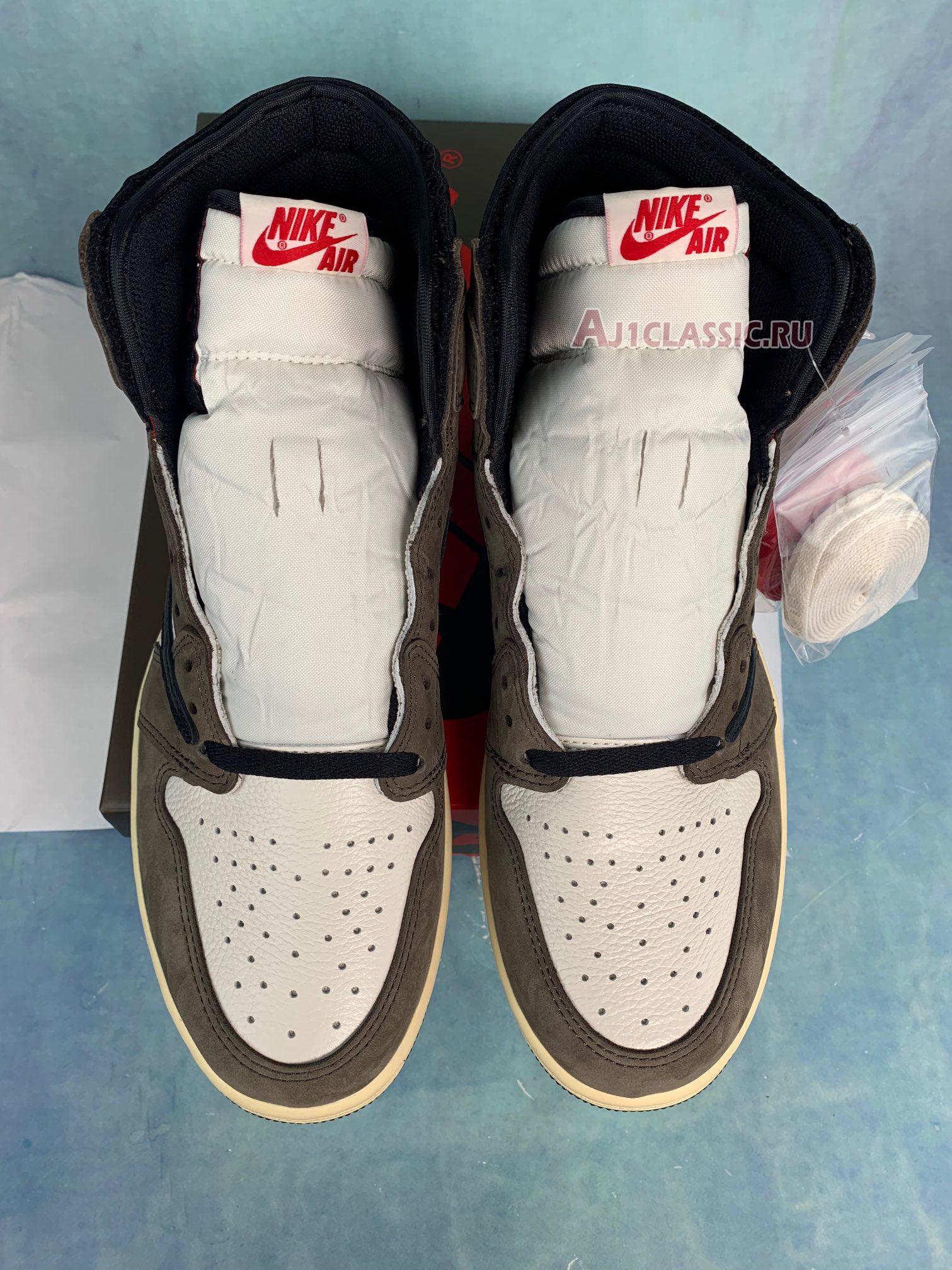 New Travis Scott x Air Jordan 1 Retro High OG "Mocha" CD4487-100-6 Shoes